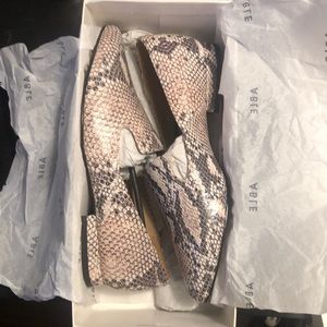 Snake skin design ABLE Flats